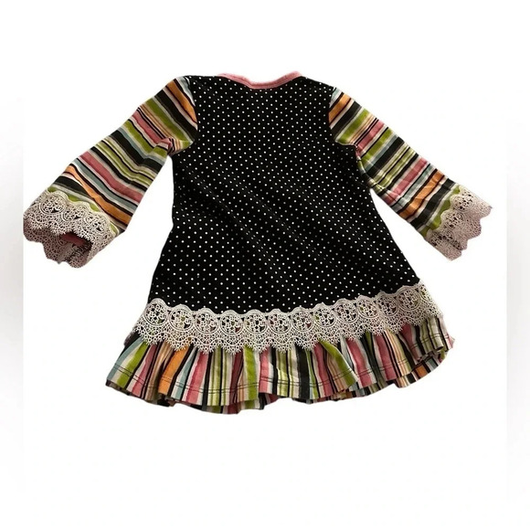 BONNIE JEAN BABY Girl's 12M Halloween Applique Dress. - Picture 2 of 6